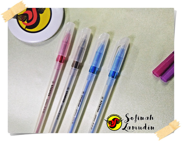 Koleksi Alat Tulis | Ball Pen Untuk Menulis Nota Atau Mencatat | Review dan Kelebihan Ball Point Pen Mengikut Jenama Alat Tulis - Stabilo Galaxy 818 Medium Ball Point Pen