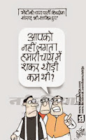 shivsena, bjp cartoon, cartoons on politics, indian political cartoon