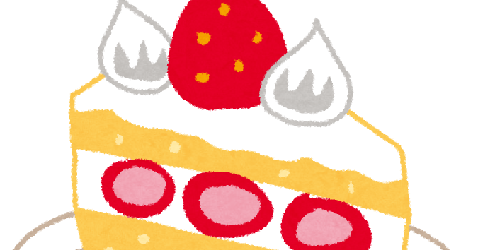 ショートケーキのイラスト かわいいフリー素材集 いらすとや