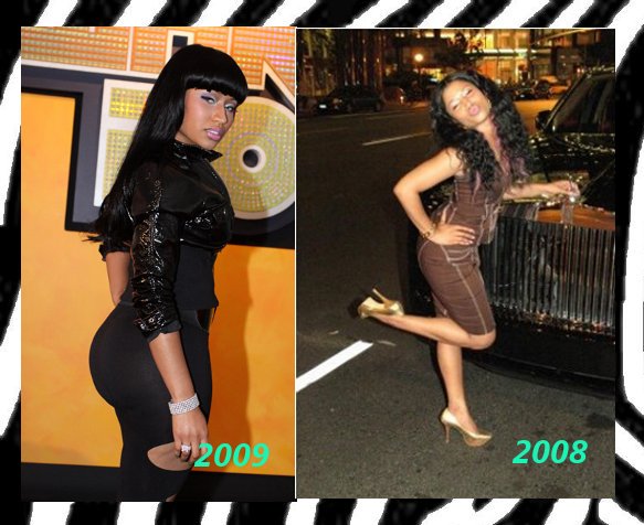 pictures of nicki minaj before she was. She was pretty eforenot