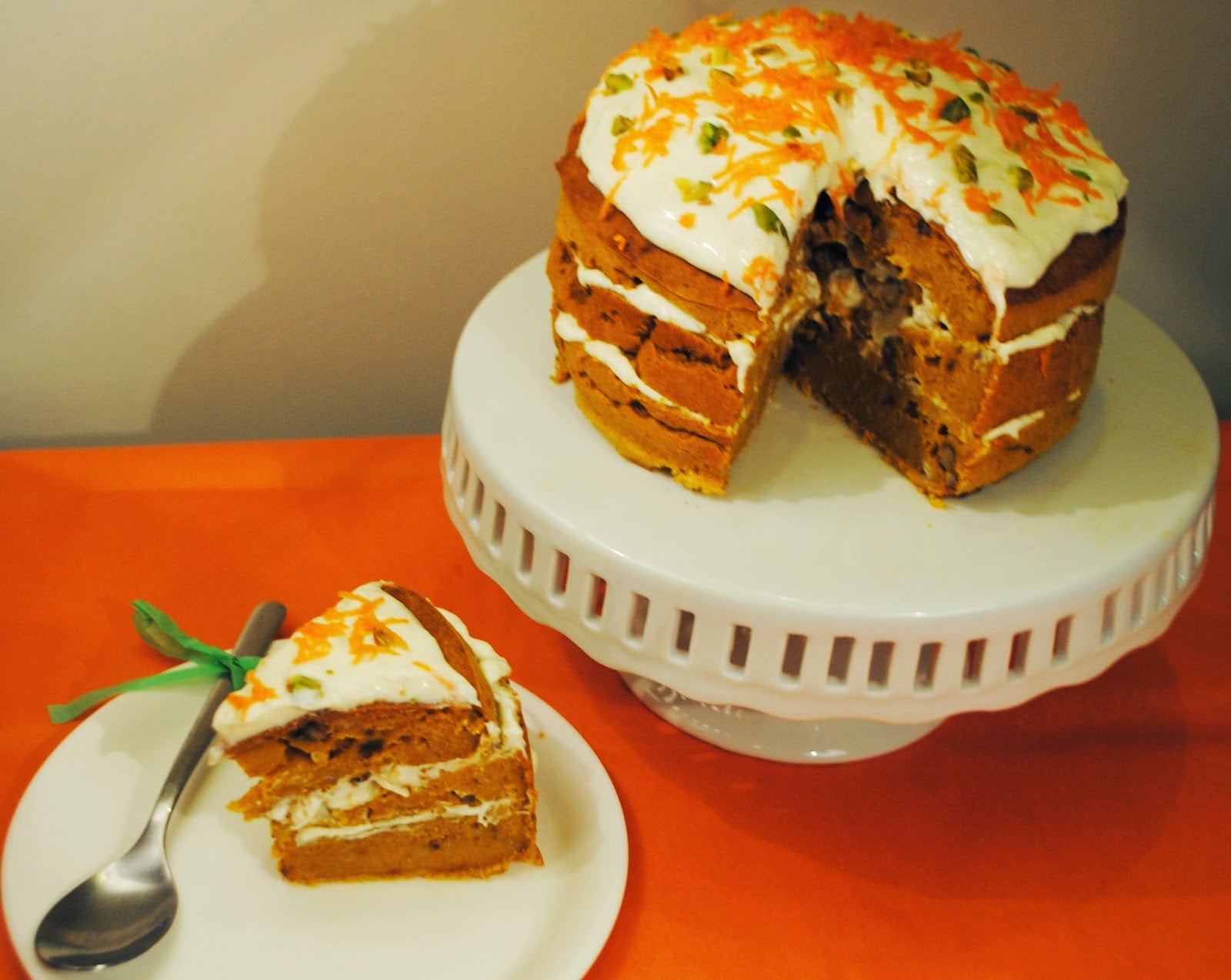 Tarta De Zanahoria Entrena Con Ainhoa