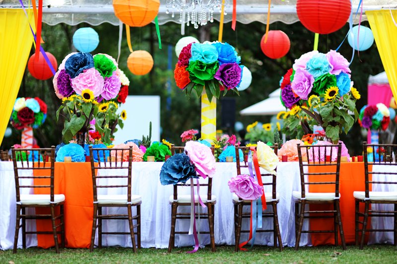 colorful weddings