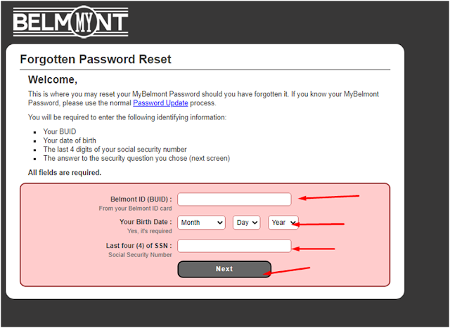 Complete Guide to Access myBelmont Login Portal 2022