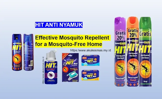 Hit Obat Nyamuk mosquito repellent spray bottle