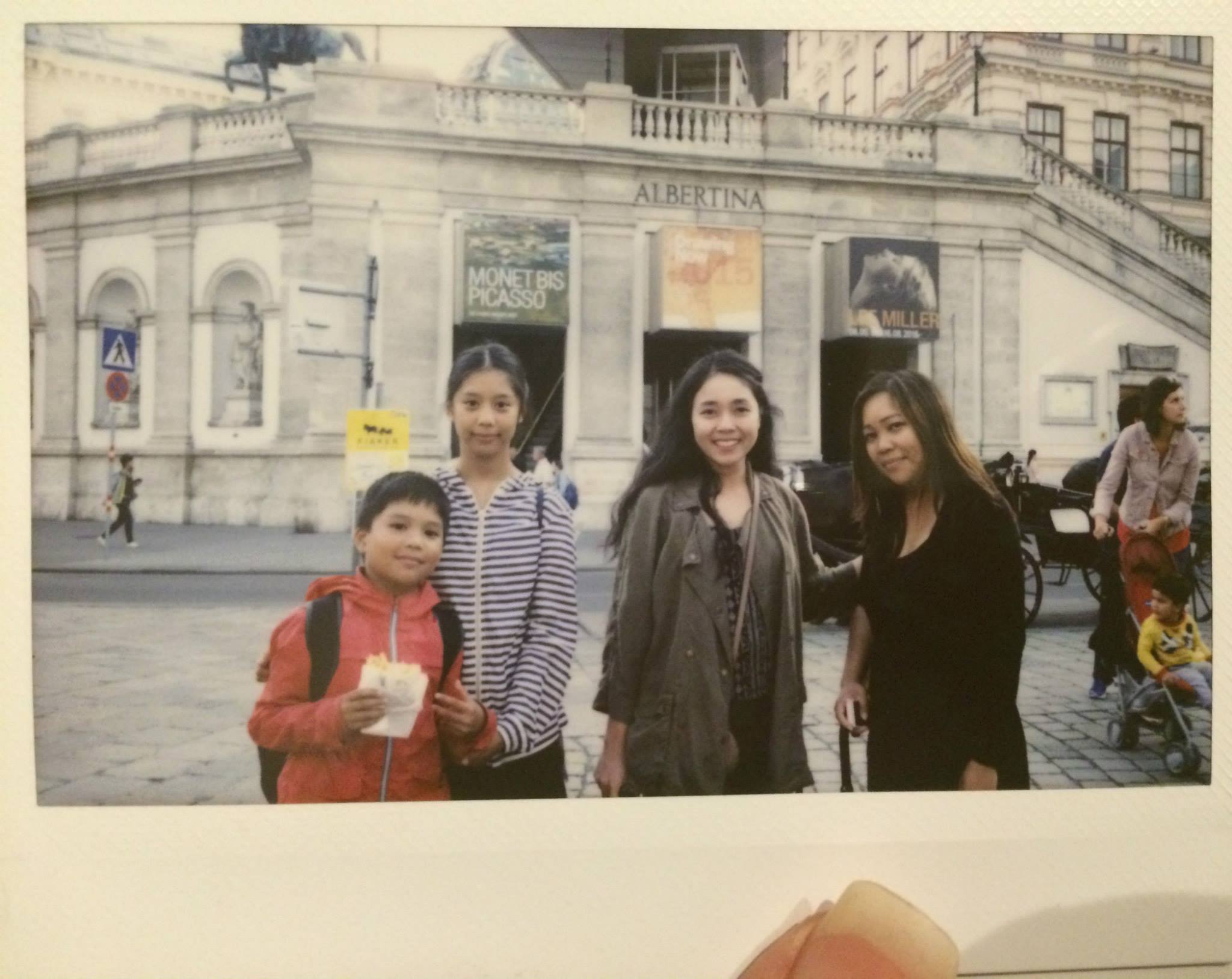 polaroid photo in Vienna