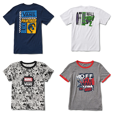 Marvel Comics x Vans Apparel Capsule Collection