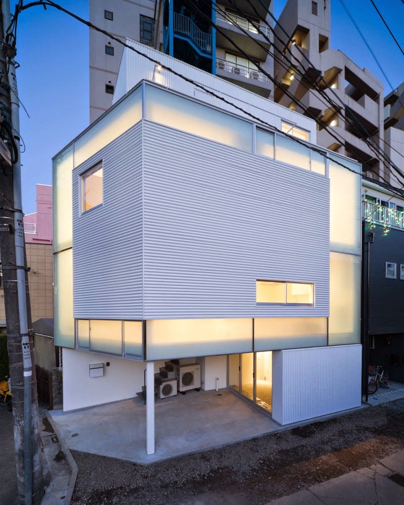 Membangun Desain Bangunan Rumah Tinggal Minimalis Lahan Sempit Yoritaka Hayashi Ruang Dan Rumahku 001jpg