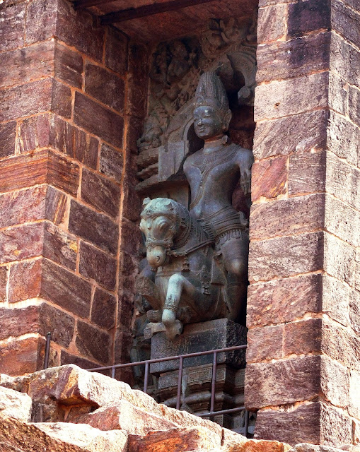 The Mid-day Sun (Madhyanha Surya) on the western wall of the vimana at Konarak Sun Temple