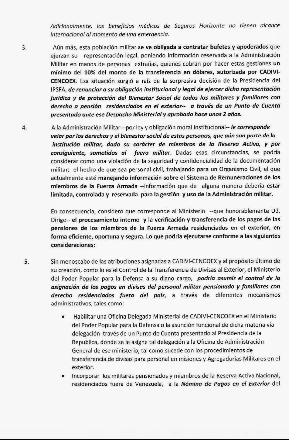 IORFANOS: Llegó carta para usted, ciudadano Ministro de la 