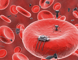 Imaginary nanobots in the bloodstream