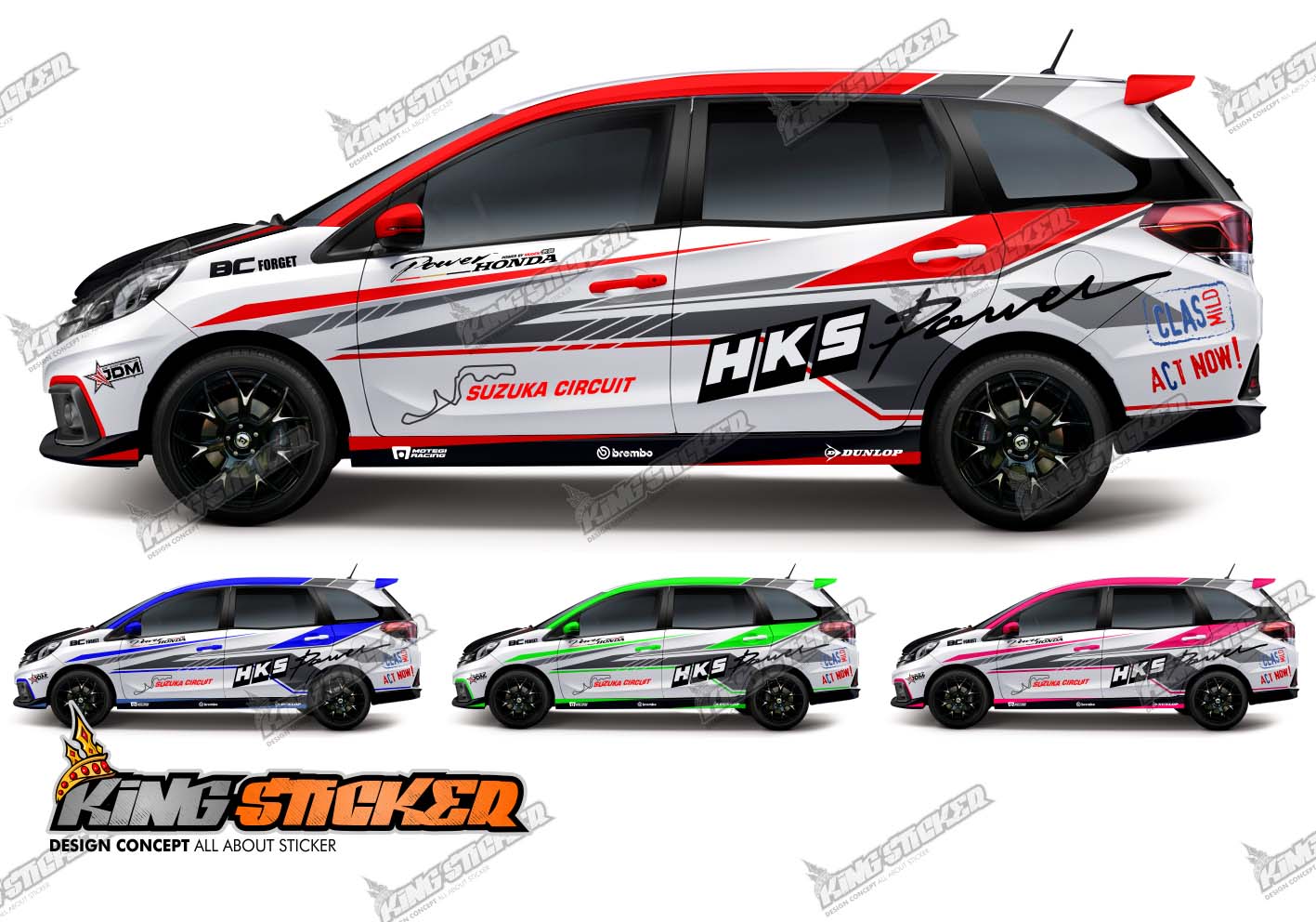 25 Unik Stiker Cutting Mobil