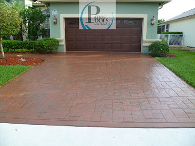 #stampedconcrete #decorativeconcrete #concrete #driveway