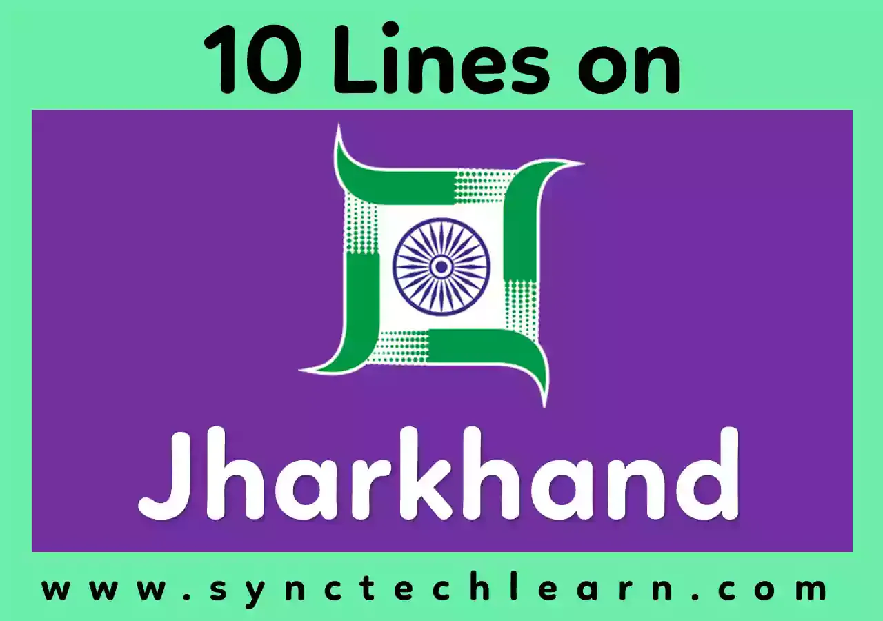 10 lines on Jharkhand