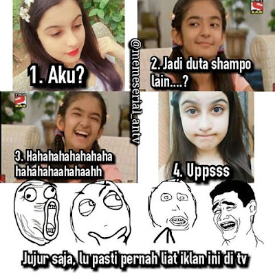 15 Meme Lucu 'Duta Shampo Lain' Ini Koplak Banget, Kebanyakan Nontonin Iklan Nih!