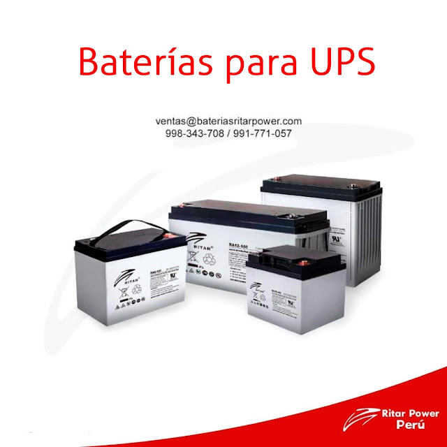 Baterías para UPS en Perú