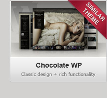 Chocolate WP - classic design and rich functionality