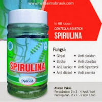 jual spirulina kapsul mabruuk