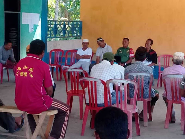 Babinsa Pulau Osi Hadiri Musrenbang Desa