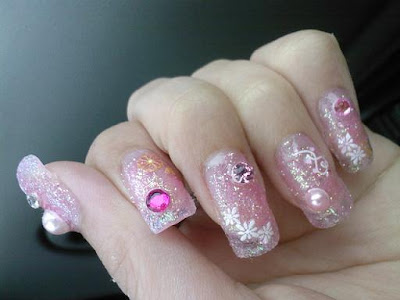 pink nail designs  news