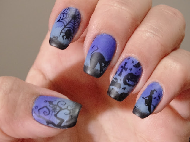 Nail Art Halloween Grazi E Suas Maluquices