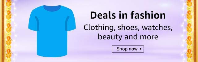 Amazon Deals in Fashion