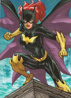 Front of New 52 DC Comics trading card #6 Batgirl