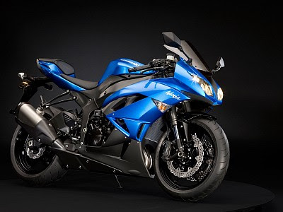 Kawasaki Ninja ZX6R Blue