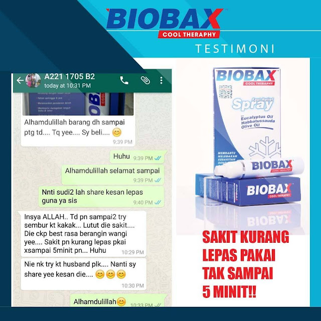 Biobax Cool Therapy , Cara melegakan sakit belakang, cara atasi sakit belakang , ubat sakit belakang , cara rawat kaki terseliuh  , cara rawatan lenguh badan , kelebihan biobax cool therapy , review biobax cool therapy ,  testimoni biobax cool therapy ,agen sah biobax cool therapy cara rawatan sakit pinggang