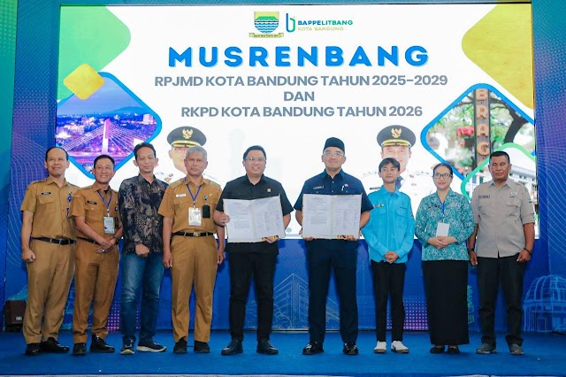 Musrenbang Kota Bandung 2025–2029, Pemkot Fokus Pembangunan Berkelanjutan dan Pelayanan Publik