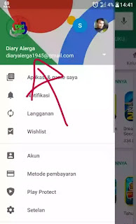 cara ganti foto profil di playstore lewat android