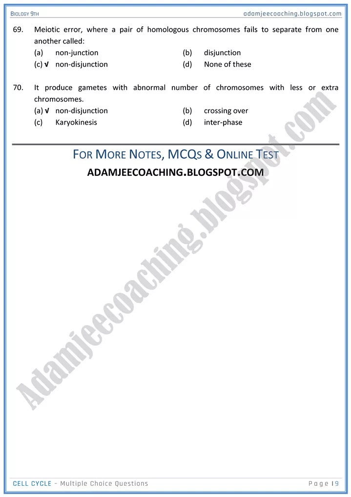 cell-cycle-mcqs-biology-9th