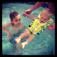 first swim