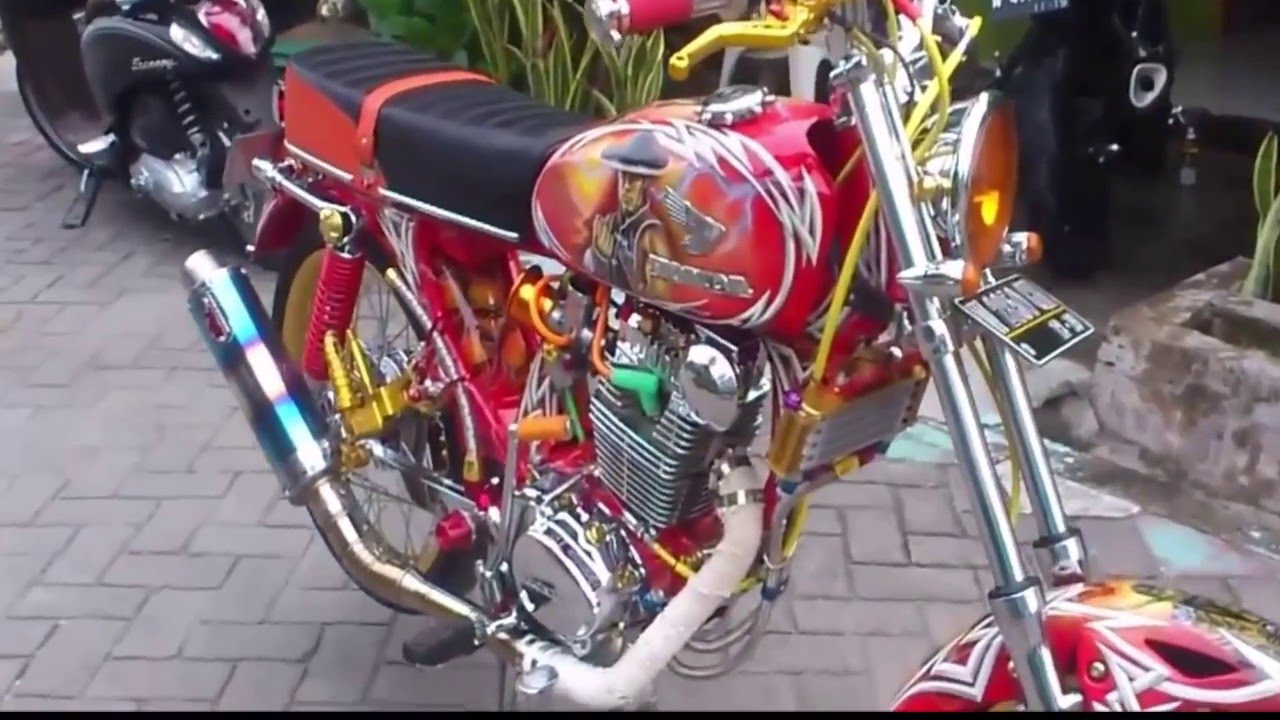 Motor Lelaki Kumpulan 30 Foto Modifikasi CB Kontes Indonesia