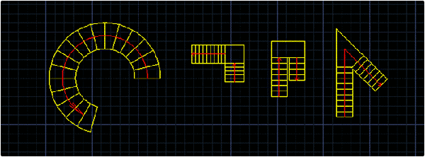 Spiral Stair AutoCAD Drawings