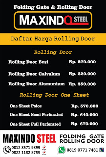 ROLLING DOOR TANGERANG | FOLDING GATE TANGERANG