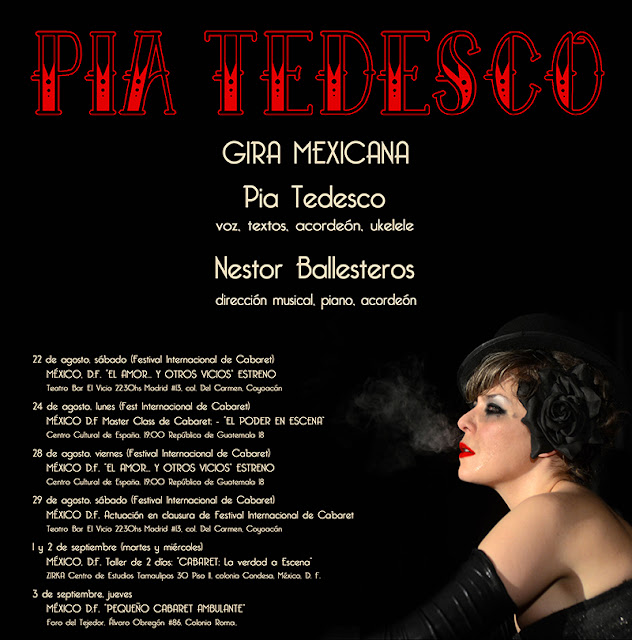 PIA TEDESCO GIRA MEXICANA 2015 MEXICO