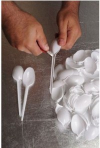 Cara Membuat Lampu Gantung dari  Sendok  Plastik  Bekas Art 