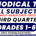 3RD PERIODIC TEST GRADES 1-6 ALL SUBJECTS FREE 