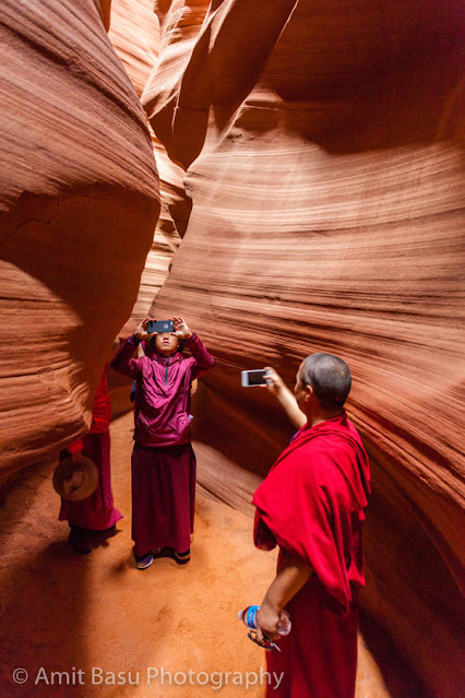 Antelope Canyon near Page, Arizona is amazingly beautiful