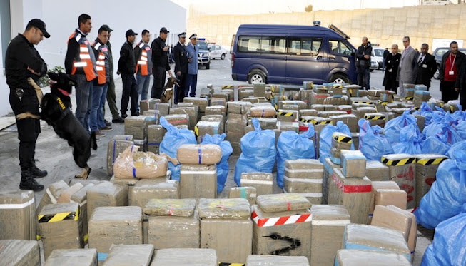 La police marocaine déjoue plusieurs tentatives de trafic de drogue à Bab Sebta