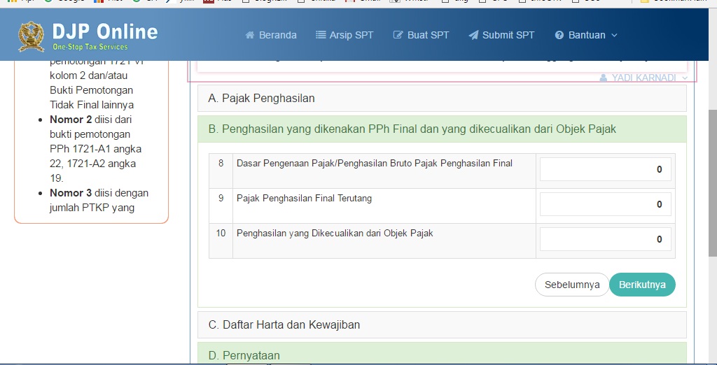 Tutorial spt online 1770s tutorial cara melaporkan spt 