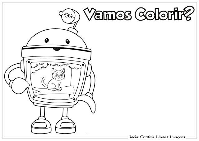 Desenho para Colorir Umizoomi