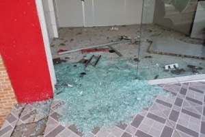 Quadrilha explode mais uma agência bancária na cidade de Estrela de Alagoas