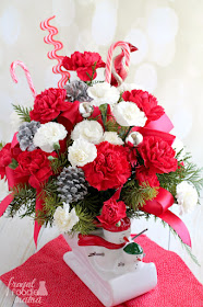 Send cheer this holiday season with this Send a Hug Open Sleigh Ride bouquet from Teleflora. #SendCheer #ad