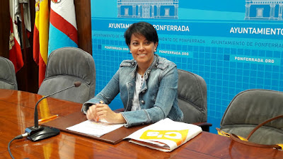 La portavoz de Cs en el Ayuntamiento de Ponferrada (León), Rosa Luna Fernández