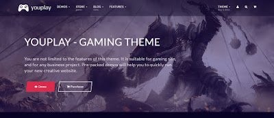 WordPress Theme for Gaming and Videos