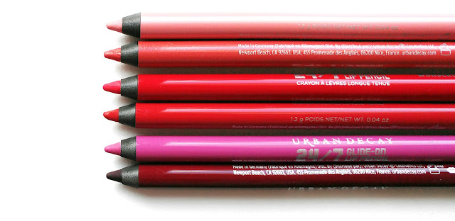 Urban Decay 24/7 Glide-On Lip Liner Review, Urban Decay 24/7 Glide-On Lip Liner Swatches, Urban Decay 24/7 Glide-On Lip Liner Mecca Maxima, Urban Decay 24/7 Glide-On Lip Liner Australia