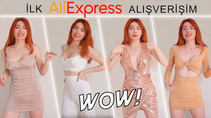 ALIEXPRESS'TEN KIYAFET ALDIM ()