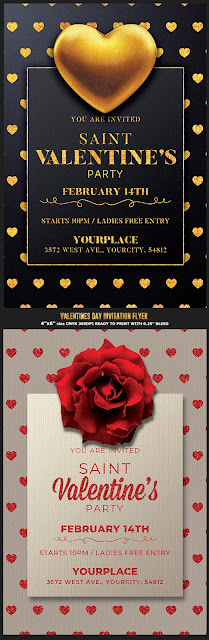  Valentines Day Flyer Invitation