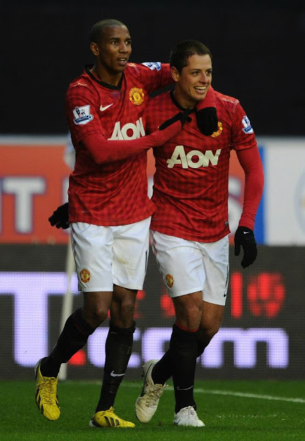 Premier league image galery, wigan athletik vs manchester united 0-4